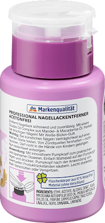 Nagellackentferner Professional Acetonfrei ebelin