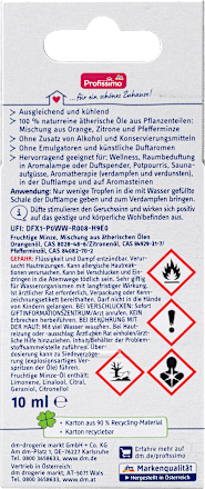 naturreines ätherisches Öl Fruchtige Minze Profissimo