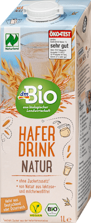 Pflanzendrink, Haferdrink Natur, Naturland dmBio