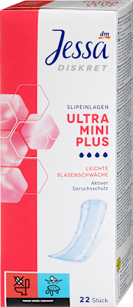 Slipeinlagen Ultra Mini Plus Jessa DISKRET
