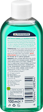 Mundspülung antibakterielle Mundhygiene Dontodent