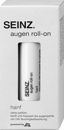 Krem roll-on pod oczy z ekstrakrem z konopii SEINZ.