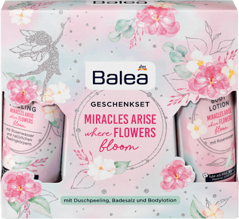 Geschenkset miracles arise where flowers bloom Balea