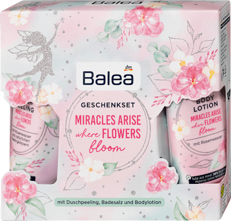 Geschenkset miracles arise where flowers bloom Balea