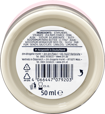 Deocreme mit Natron Balea