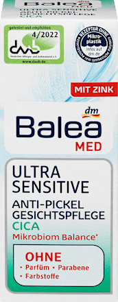 Anti Pickel Creme Ultra Sensitive Balea med