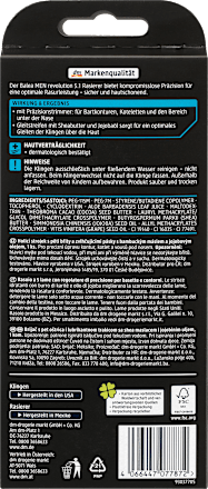 Pánsky holiaci strojček Revolution 5.1 Balea MEN