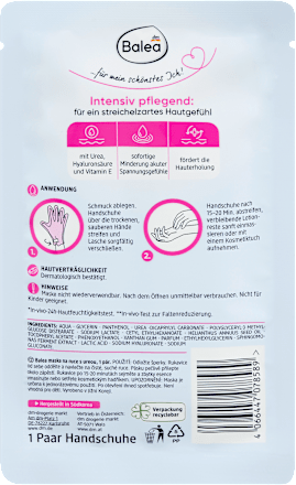Urea maska za ruke u obliku rukavica Balea