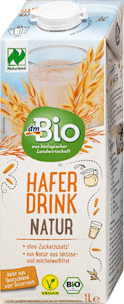 Nezaslađeni napitak od zobi natur dmBio