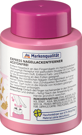 Nagellackentferner Professional Express Acetonfrei  ebelin