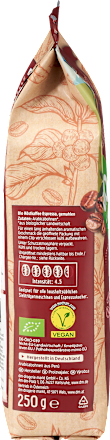 Espresso de Peru gemahlen dmBio