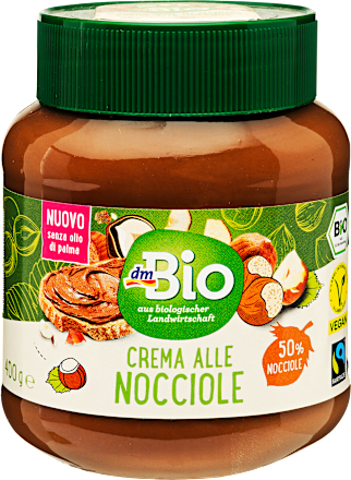 Bio mogyorókrém csokoládéval dmBio