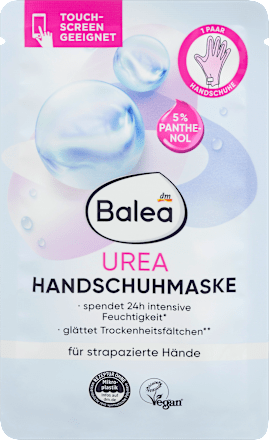 Maska za roke v obliki rokavic Urea, 1 par Balea