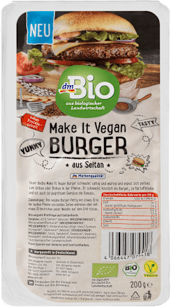 Make It Vegan Burger dmBio
