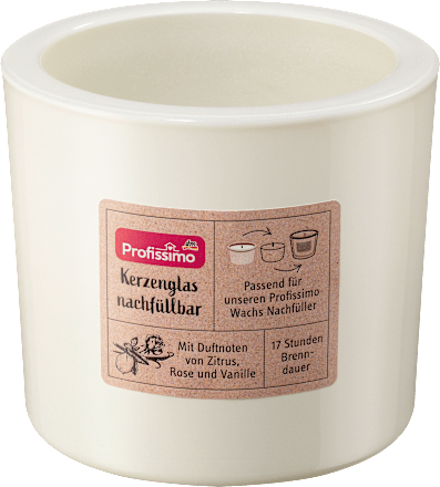 Kerzenglas nachfüllbar Profissimo