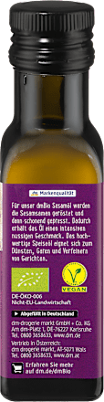 Sesamöl geröstet dmBio