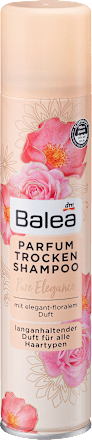 Perfumy i suchy szampon do włosów Pure Elegance Balea