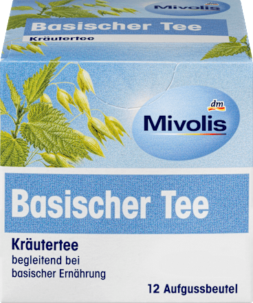 Kräutertee, Basischer Tee (12 Beutel) Mivolis