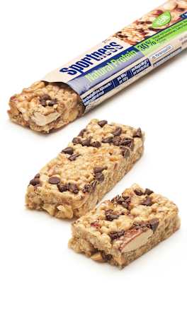 Baton proteinowy 30% Natural Protein, wegański, o smaku Salty-Chocolate-Nut Sportness