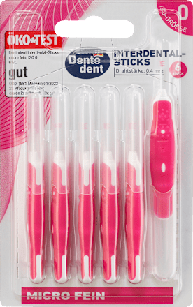 Interdentalne četkice s drškom ISO 0 – micro fein Ø 1,8 mm Dontodent