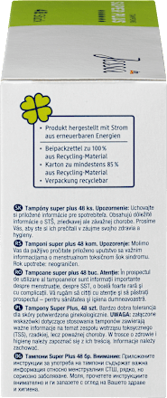 Tampons Super Plus Jessa