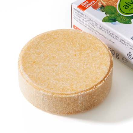 Festes Shampoo mit Mandarine-Basilikum-Duft alverde NATURKOSMETIK