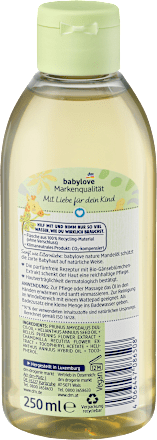 Babyöl Mandel nature babylove nature