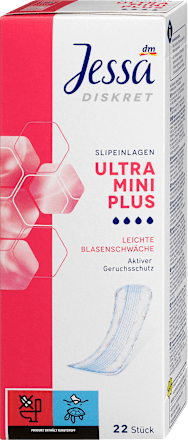 Slipeinlagen Ultra Mini Plus Jessa DISKRET