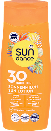 Mleko za zaščito pred soncem, ZF 30 (visoka zaščita) sundance