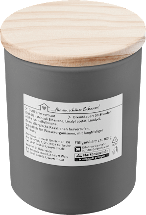 Ароматна свещ в чаша антрацит Profissimo