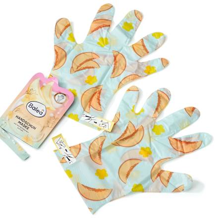 Handschuhmaske Honigmelone 1 Paar  Balea