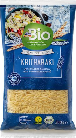 Kritharaki, Nudeln aus Hartweizengrieß dmBio
