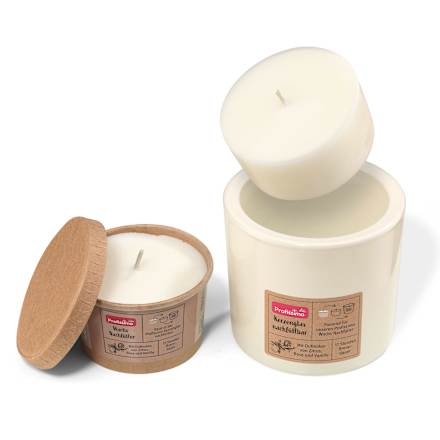 Kerzenglas nachfüllbar Profissimo