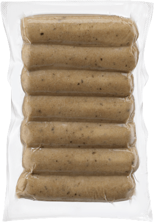 Bratwürstchen, Tofu & Weizeneiweiß dmBio