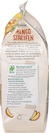 Trockenobst Mangostreifen, Naturland dmBio