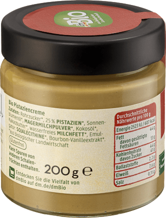 Pistaziencreme  dmBio