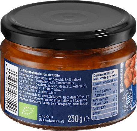 Riesenbohnen in Tomatensoße dmBio