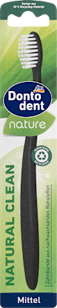 Zobna ščetka nature NATURAL CLEAN, Medium, več različic Dontodent
