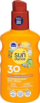 Sprej za zaštitu od sunca i ubrzano tamnjenje, SPF 30 SUNDANCE