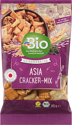 Ryžové krekry Genussreise Asia Mix dmBio