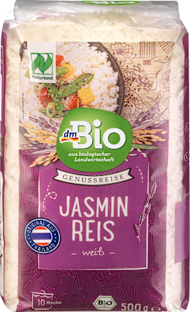 Bio fehér jázmin rizs dmBio