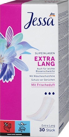 Dnevni ulošci – ekstra dugi, sa zaštitnom folijom Jessa