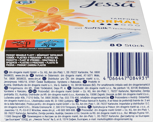 SoftSilk tamponi – normal Jessa