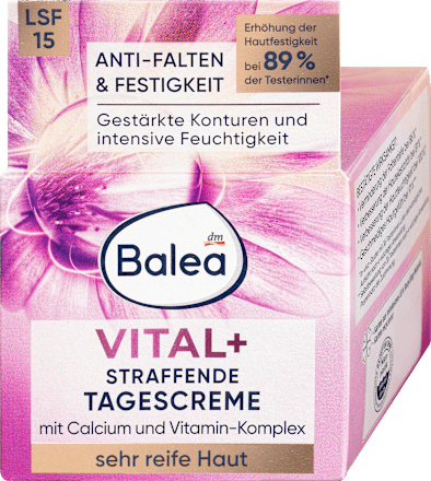 Gesichtscreme Vital+ straffend LSF 15 Balea