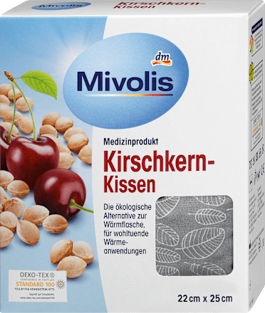 Cuscino con noccioli di ciliegia assort. Mivolis