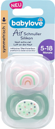 Air simetrična silikonska varalica, 5-18 meseci, više vrsta babylove