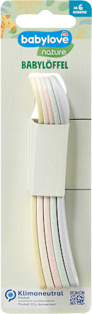 Cucchiai per bambini nature babylove nature