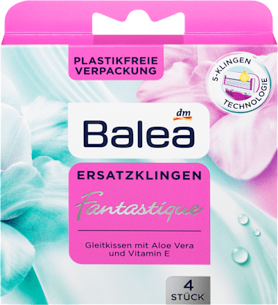 Wkłady wymienne do maszynki do golenia dla kobiet, Fantastique Balea