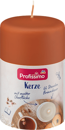 Sviečka rovná - terakota 80/120 Profissimo