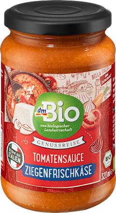 Tomatensauce Ziegenfrischkäse dmBio